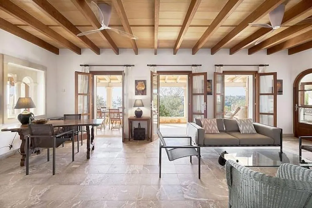 Descubre El Paraiso En La Villa Grand Bleu Playa A 500 Metros Opcion Piscina Climatizada A 30º Santanyi