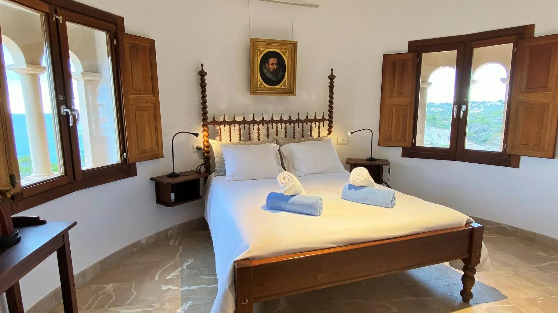 Descubre El Paraiso En La Villa Grand Bleu Playa A 500 Metros Opcion Piscina Climatizada A 30º Santanyi 0*,