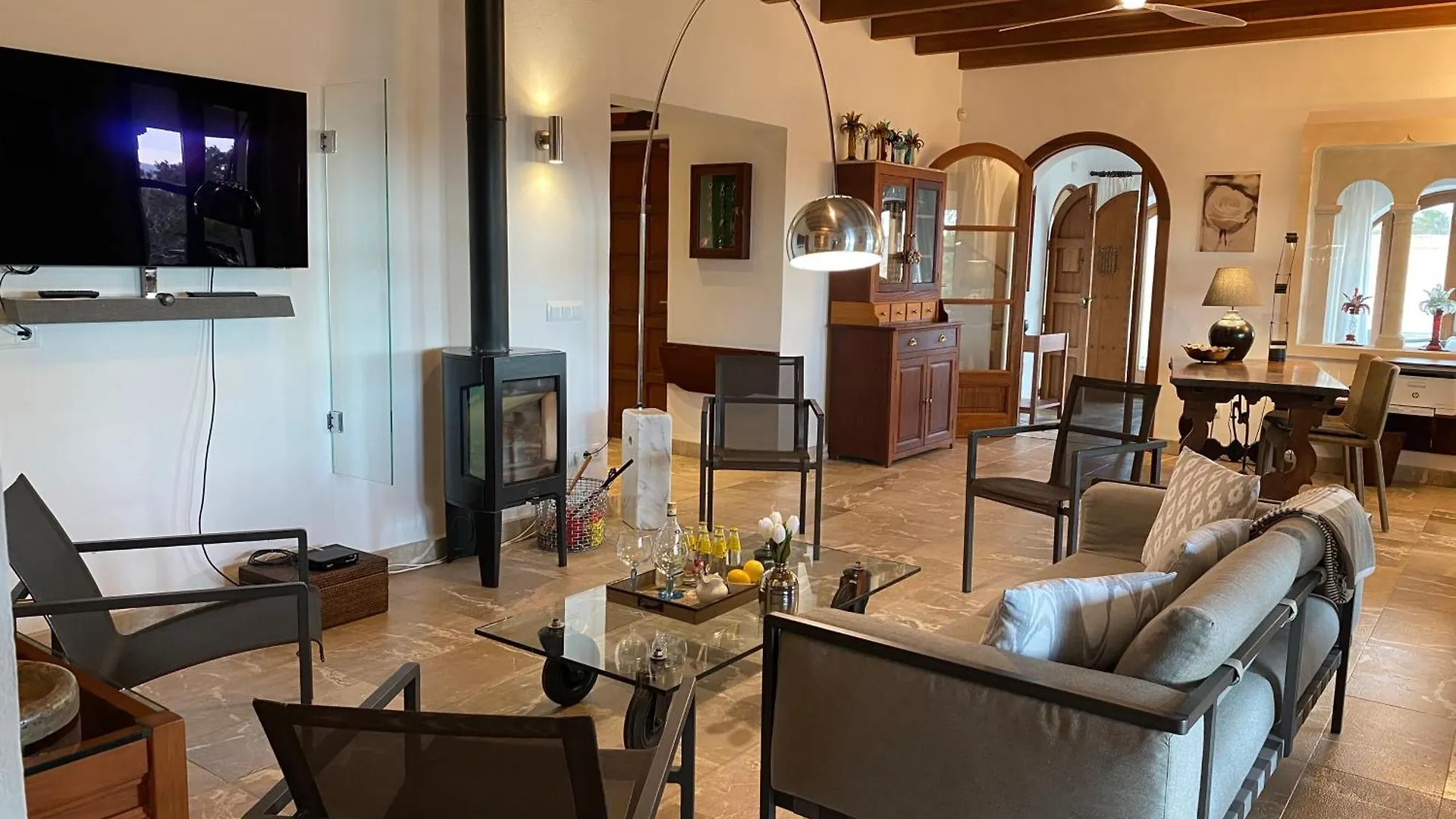 Descubre El Paraiso En La Villa Grand Bleu Playa A 500 Metros Opcion Piscina Climatizada A 30º Santanyi